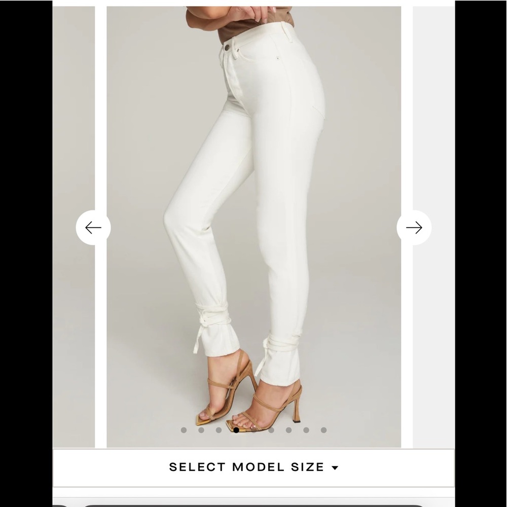 Good American white jeans Sz 6/28